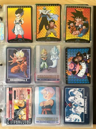 Lote Cartas Dragon Ball Z Hero Collection