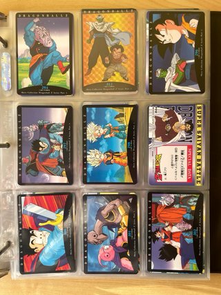 Lote Cartas Dragon Ball Z Hero Collection