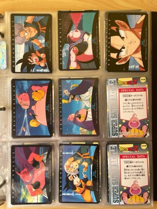 Lote Cartas Dragon Ball Z Hero Collection