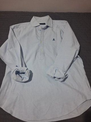 Camisa Scalpers azul hombre