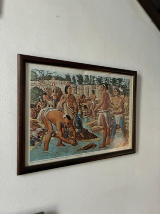 Colección de cuadros de madera