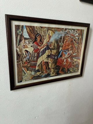 Colección de cuadros de madera