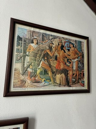 Colección de cuadros de madera