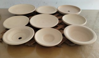 PLATOS DE BARRO COCIDO nuevos