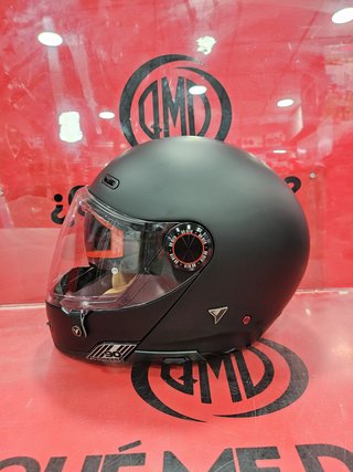 Casco Moto By City 90 Degrees Negro Mate