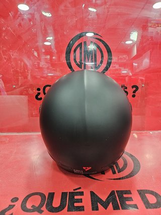 Casco Moto By City 90 Degrees Negro Mate