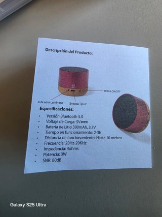 Altavoz Bluetooth Portátil AL Viaje