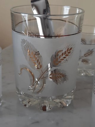 Set bicchieri con portaghiaccio
