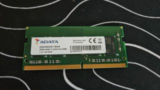 RAM PORTÁTIL ADATA 2GB DDR4 SO-DIMM 2400MHz