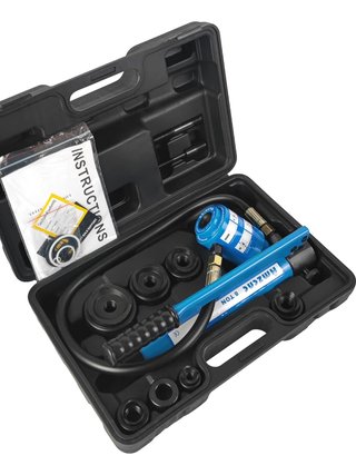 Punzonadora hidráulica 8T AMZCNC kit completo