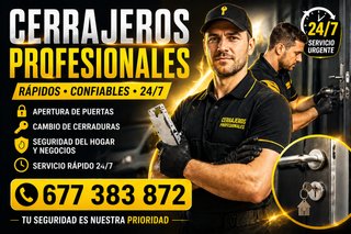 Servicios de Cerrajería Profesional 24/7