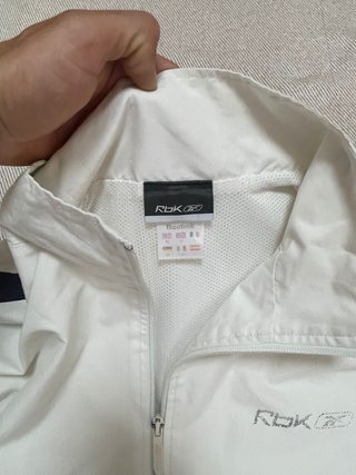 Reebok Chaqueta Chandal Blanca Blanco