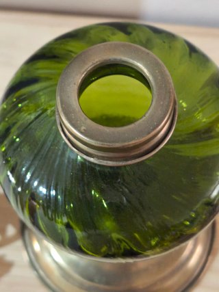 Lámpara de aceite antigua perfecto estado