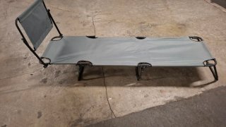 Tumbona Plegable Playa Gris