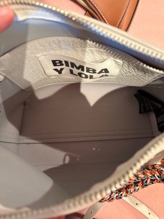 Bolso Bimba y Lola blanco piel
