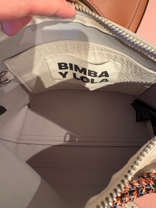 Bolso Bimba y Lola blanco piel