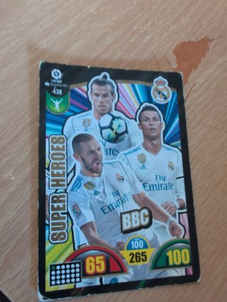 Carta Futbol Real Madrid BBC
