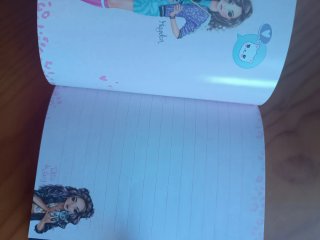 Diario con clave digital y agenda notas con anilla
