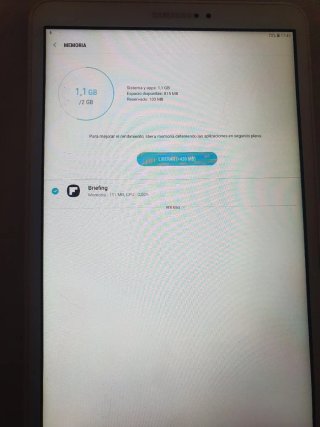 Tablet Samsung Galaxy Tab A Blanca