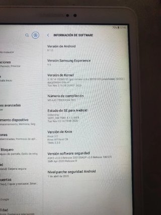 Tablet Samsung Galaxy Tab A Blanca