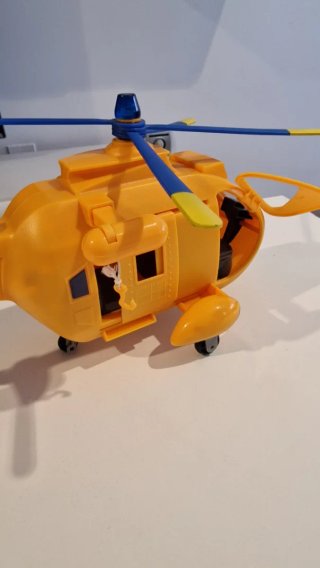 Helicóptero Sam el Bombero con accesorios