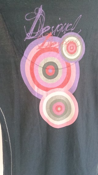 Maglia Desigual Patchwork & Farfalle tg. S