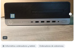2x HP ProDesk i5-7500/8GB/256GB W11Pro