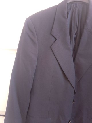 Valentino Blazer Lana Blu Tg 48 giacca lusso italy