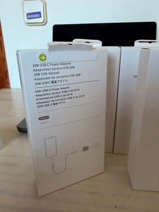 Cargador Apple 20W iPhone USB-C