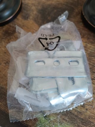 Set accessori bagno metallo