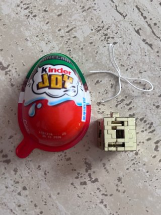 Kinder Joy Minecraft cubo Oro