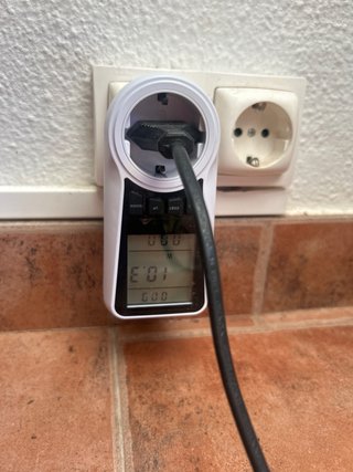 Medidor Consumo Eléctrico Enchufe Digital