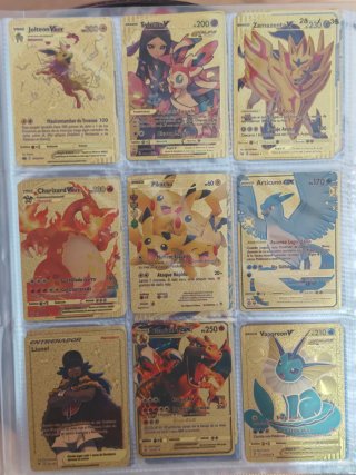 Álbum de cartas Pokémon