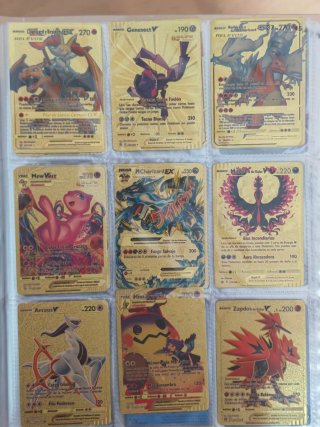 Álbum de cartas Pokémon