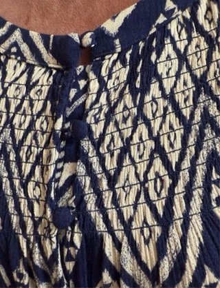 Vestido Cortefiel azul y blanco sin estrenar