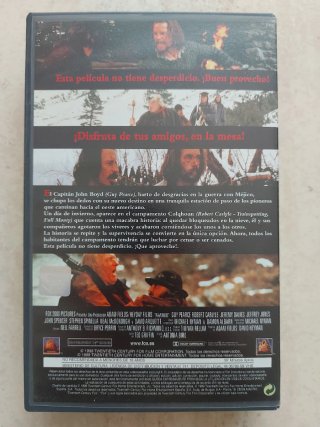 Película VHS Ravenous (1999)