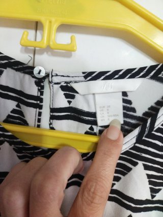 Maxi vestito fantasia geometrica