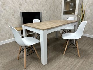 Mesa comedor nórdica + 4 sillas NUEVO
