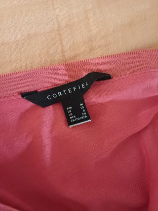 Blusa fluida CORTEFIEL roja