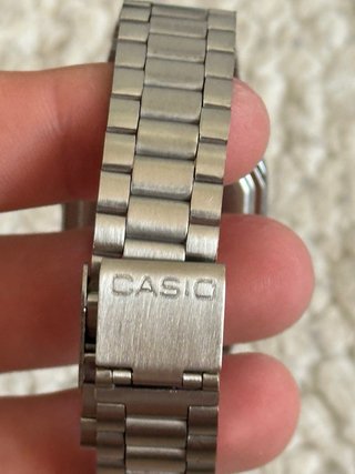 Casio AQ Reloj Analógico Digital Plata