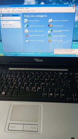 Portátil Fujitsu Siemens para piezas