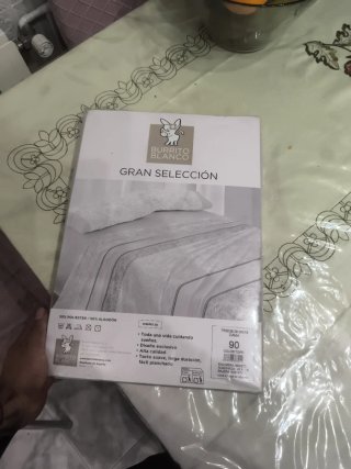 Juego de cama Burrito Blanco Gran Selección