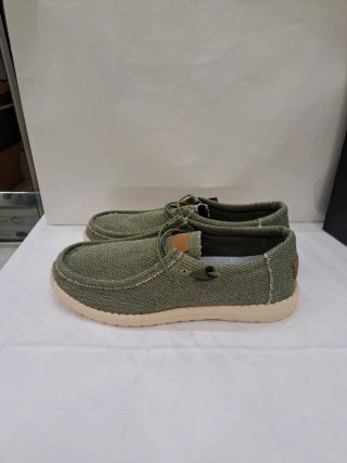 Scarpe in canvas ultra leggere tg. 42 colore verde