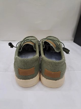 Scarpe in canvas ultra leggere tg. 42 colore verde