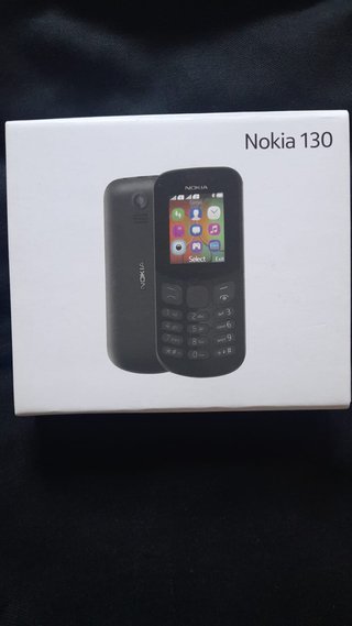 Nokia 130 Negro Nuevo a Estrenar