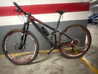 Bicicleta doble Montaña Carbono Doble 29 “