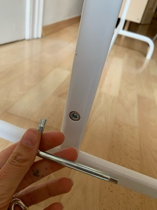 Perchero Metálico Blanco IKEA