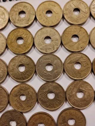 Lote 43 Monedas 25 Pesetas España