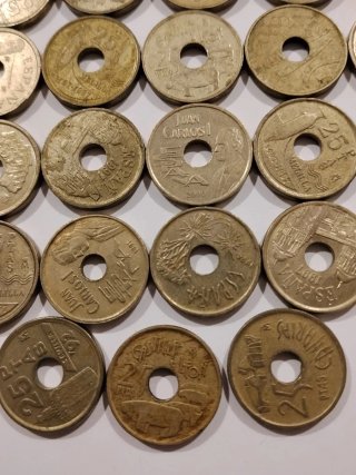 Lote 43 Monedas 25 Pesetas España