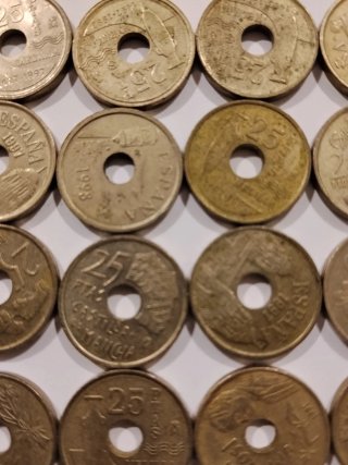 Lote 43 Monedas 25 Pesetas España